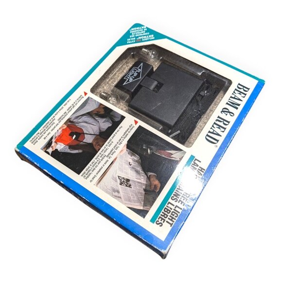 BEAM AND READ Portable Reading Working Light NIB 2 Ektron Extra Bulbs, New - Picture 4 of 6